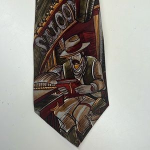 The Beatles Vintage Rocky Raccoon Song 100% Silk Tie